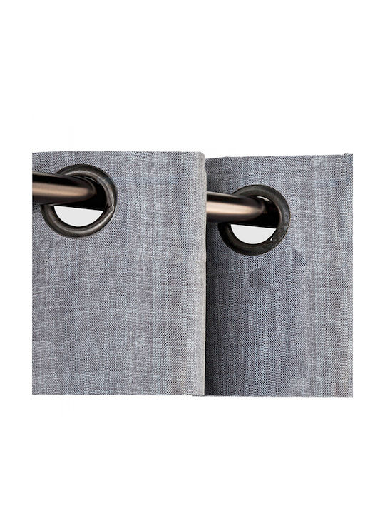 Jemidi24 Vorhang mit Grommet Rot 140x245cm