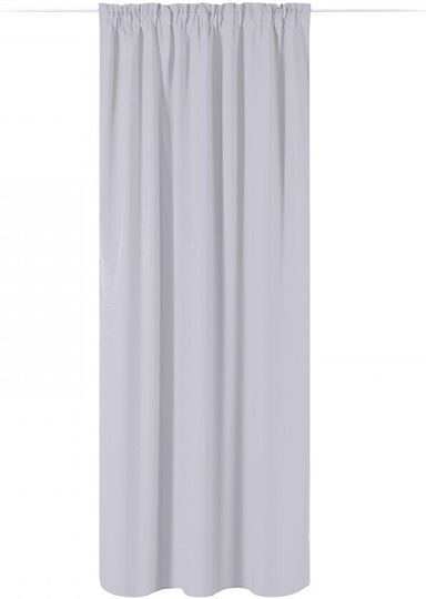 Jemidi24 Κουρτίνα με Τρέσα Lola Λευκή 140x250εκ.