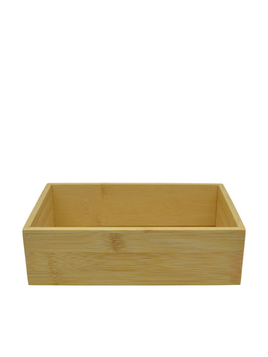 Ankor Hölzernes Aufbewahrungsbox Beige 23x15x6.8cm 1Stück