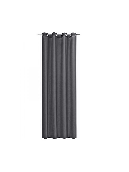Jemidi24 Завеса Затъмнение с Копчета Сив 140x245бр