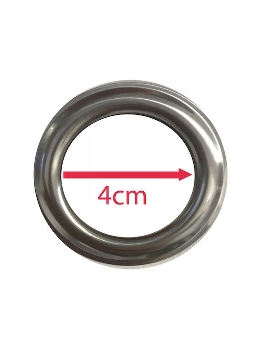 Jemidi24 Κουρτίνα Συσκότισης με Τρουκς Γκρι 140x245εκ.