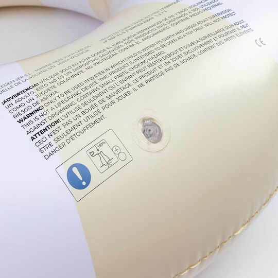 Flamingueo Inflatable for the Sea Donut 2 Persons Beige 110cm.