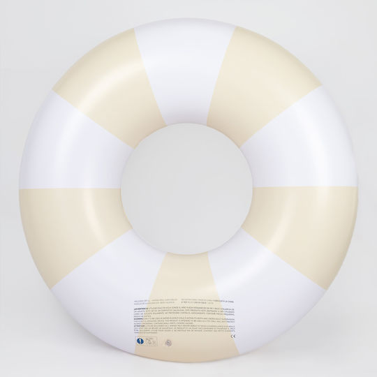 Flamingueo Inflatable for the Sea Donut 2 Persons Beige 110cm.
