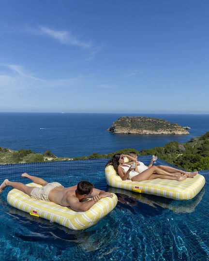 Flamingueo Inflatable Mattress for Sea Yellow 175x80cm