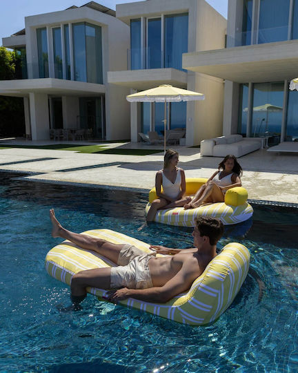 Flamingueo Inflatable Mattress for Sea Yellow 175x80cm