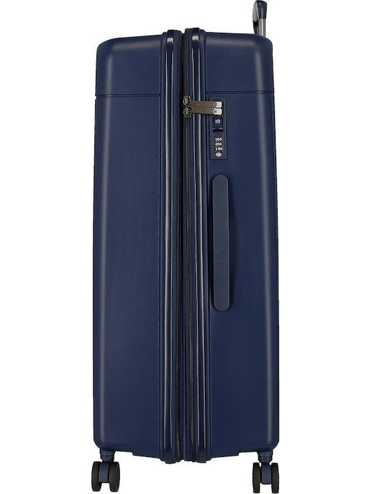 Movom Large Suitcase Navy Blue Movom Large Suitcase Navy Blue
