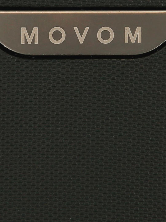 Movom Mittlerer Reisekoffer Black mit 4 Räder Höhe 68cm