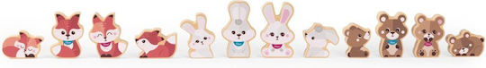Chicco Ζωάκι Bears Set από Ξύλο