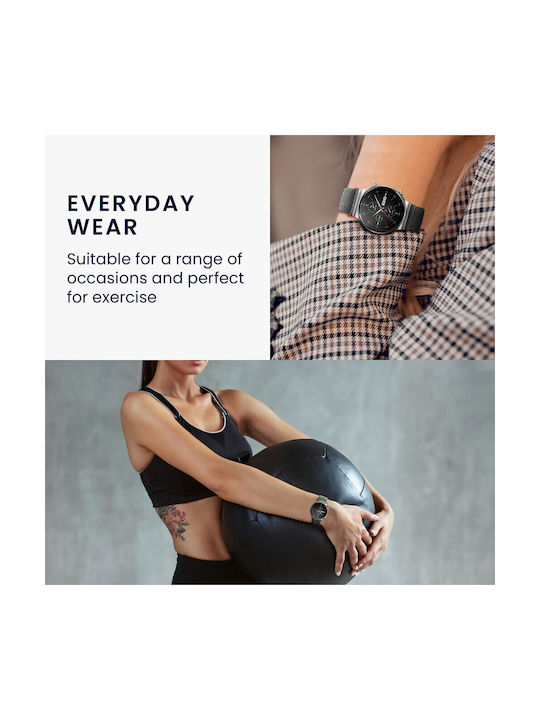 Kwmobile Tragbare Bänder Xiaomi Mi Band 8 Pro Dunkelgrünes Nylon