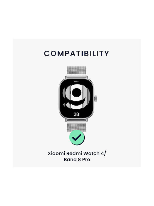 KWmobile Curea Tesatura Negru (Huawei Band 4)