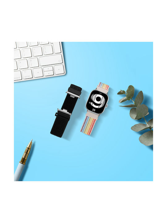 KWmobile Curea Tesatura Negru (Huawei Band 4)