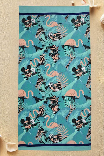 Πετσέτα Θαλάσσης Αγόρι Mickey 70x140cm 92633-1 Πολυχρωμο