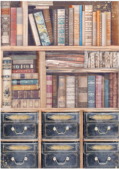 Set 8 Reispapier Decoupage Stamperia 10,5×14,8cm Venice City Art