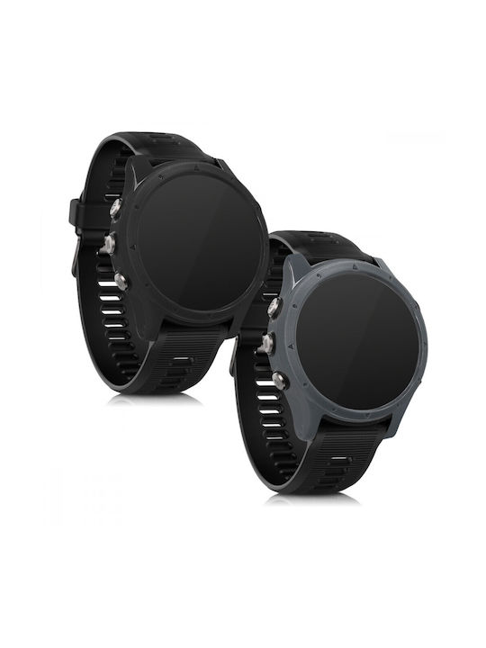 KWmobile Пластмасов Калъф в Черен цвят за Garmin Forerunner 935, Forerunner 945