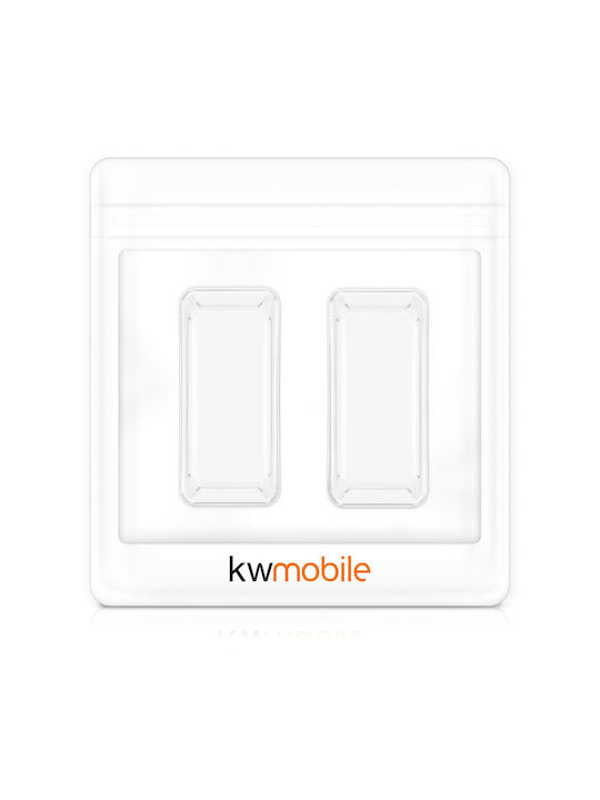 KWmobile Silikonhülle in Transparent Farbe für Fitbit Inspire 2, Ace 3