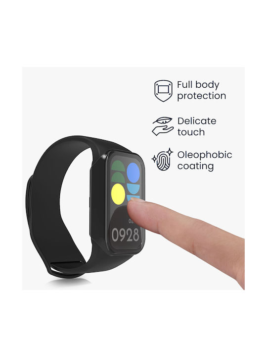 KWmobile Carcasă de Plastic în culoarea Transparent pentru Xiaomi Smart Band 8, Redmi Band 2