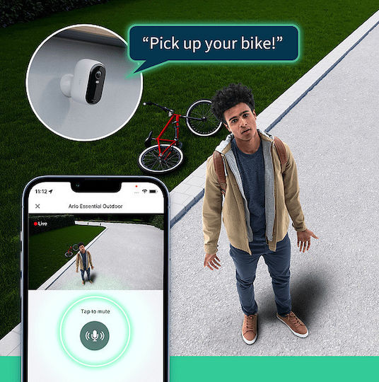 Arlo Система за наблюдение Essential2 XL 2 Камери Безжични Камери IP 1080p