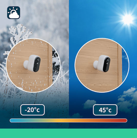 Arlo Система за наблюдение Essential2 XL 2 Камери Безжични Камери IP 1080p