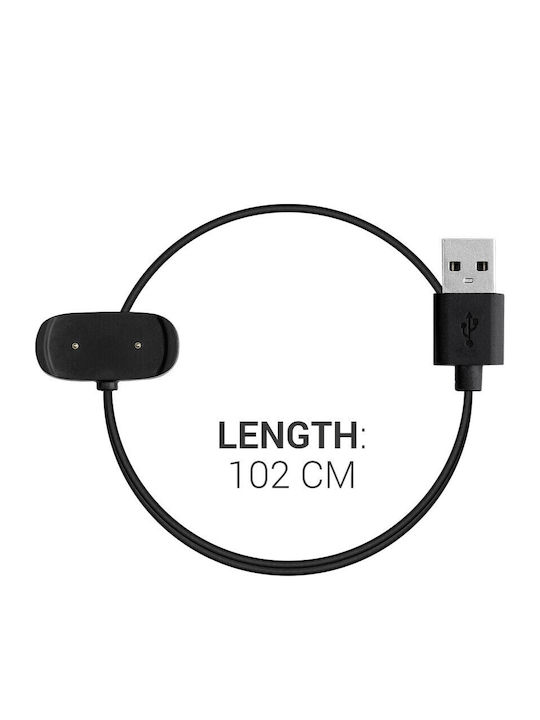 KWmobile Φορτιστής για Xiaomi Amazfit GTR 2, Amazfit GTS 2 Μαύρος