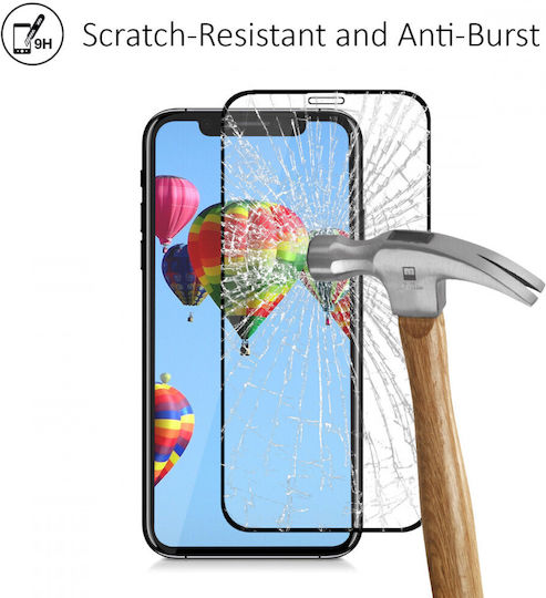Kalibri Screen Protector Μαύρο (iPhone 11 Pro Max / XS Max)