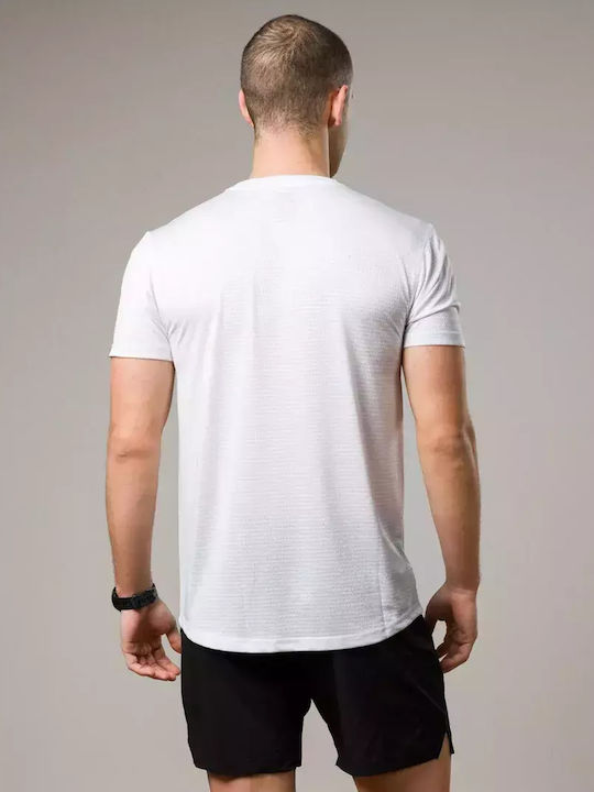 Athletic Short Sleeve White Blouse