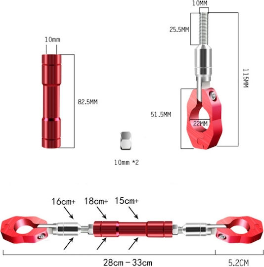 Motorcycle Handlebar Bridge