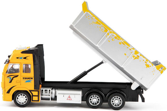 Toy Truck City Series Orange Silver 1:35 Toi-toys
