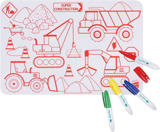 Super Petit Malerei Silikon Tischset für Kinder 3++ Jahre