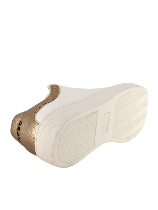 Marina Γυναικεία Sneakers White / Rose