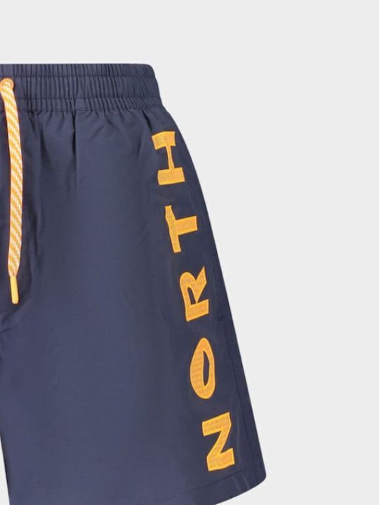 Men's Swimwear Shorts Blue with Patterns