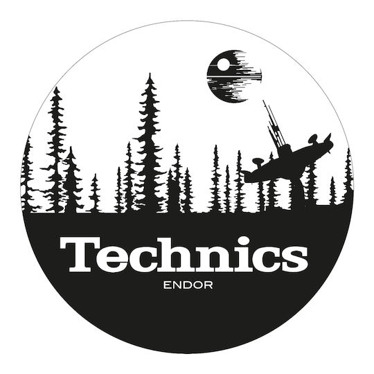 Magma Felt Slipmat Technics Endor (Pair)