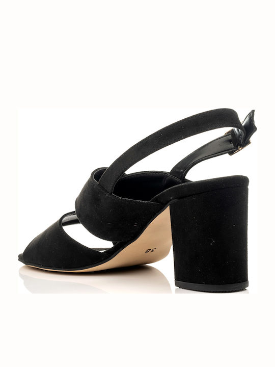 Women's Fabric Platform Shoes Black