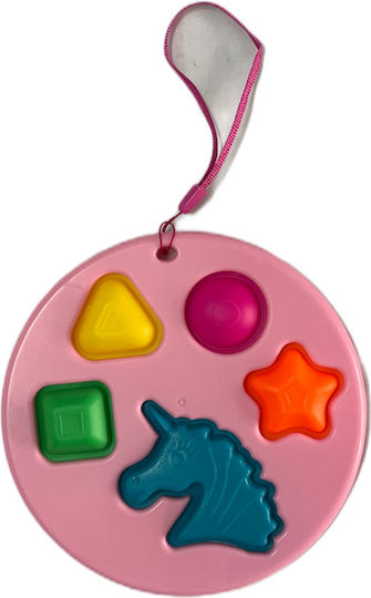 Pop It Fidget Rosa Kreis Harte Palette