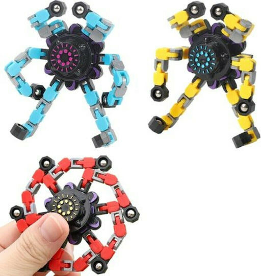 Chain Fidget Spinner Plastic Purple