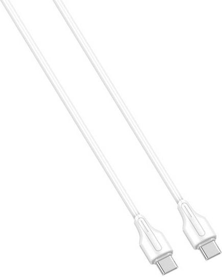 Ldnio LC122-C USB 2.0 Kabel USB-C männlich - USB-C 65W PD Weiß 2m