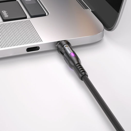 3M Geflochtenes USB 2.0 Kabel USB-C männlich - USB-C 100W Schwarz 3m PUP-0455-10FT-CC