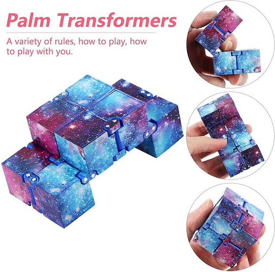 Infinity Cube Fidget Toy Anti Stress Relief Kids Toys Gift Colourful III OEM