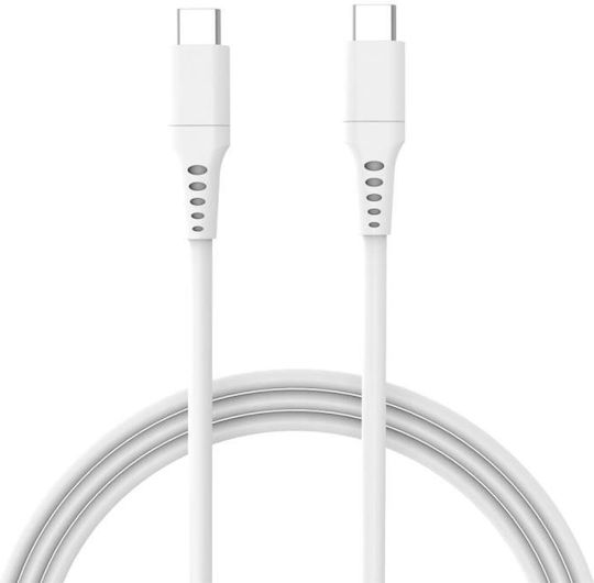 iNOS USB Typ-C Kabel USB-C männlich - USB-C 60W Weiß 1m