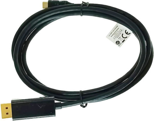 Lanberg USB 3.2 Video Cable USB-C Male - DisplayPort Black 1.8m CA-CMDP-10CU-0018-BK