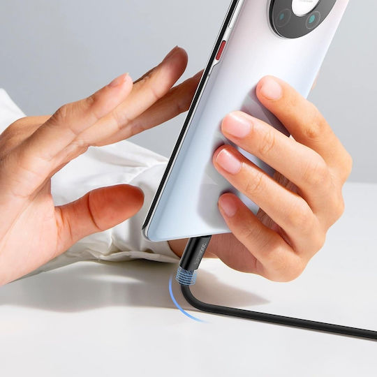 Baseus Superior USB 2.0 Cable USB-C male - USB-A 65W Black 2m (CAYS001001)