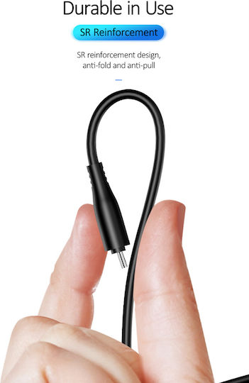 Usams US-SJ267 USB 2.0 Cable USB-C Male - USB-A 10W White 1m SJ267USB02