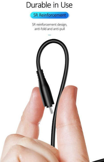 Usams US-SJ267 USB 2.0 Cable USB-C Male - USB-A 10W White 1m SJ267USB02