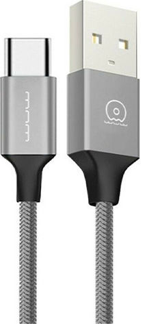 Moxom MX-CB42 Braided USB 2.0 Cable USB-C male - USB-A Black 2m