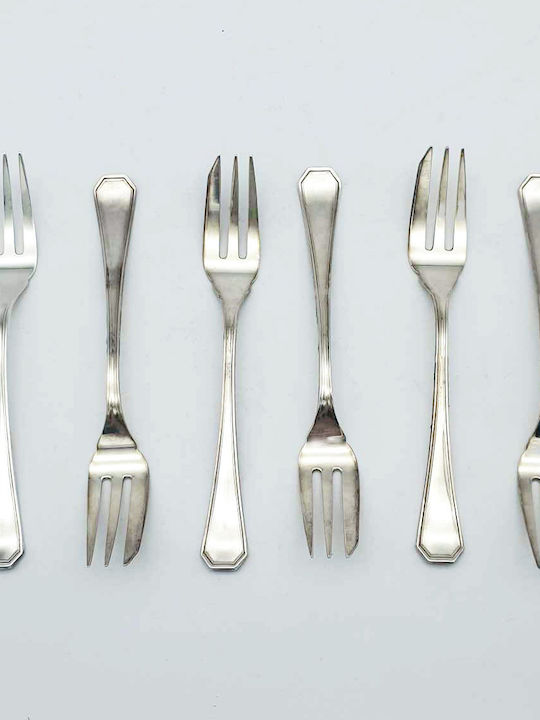 Set of Forks Silver 14cm 6pcs Set of Forks Silver 14cm 6pcs