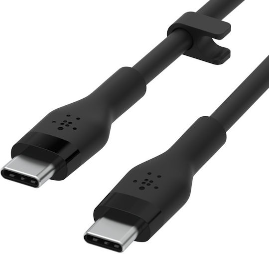 Belkin BoostCharge Flex USB 2.0 Cable USB-C Male - USB-C 60W PD Black 3m CAB009BT3MBK