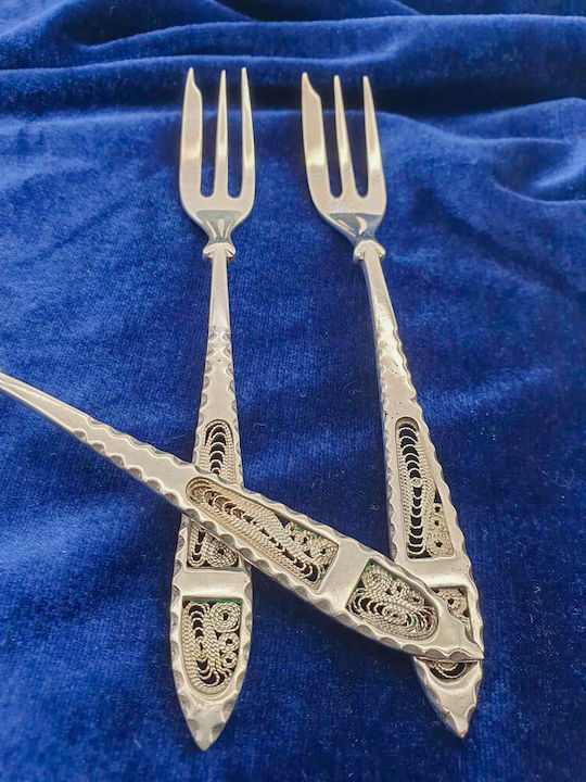 Set of Forks Silver 16cm 6pcs