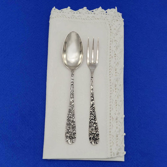 Furculițe Argintii 6 Bucăți 15cm Pir00016