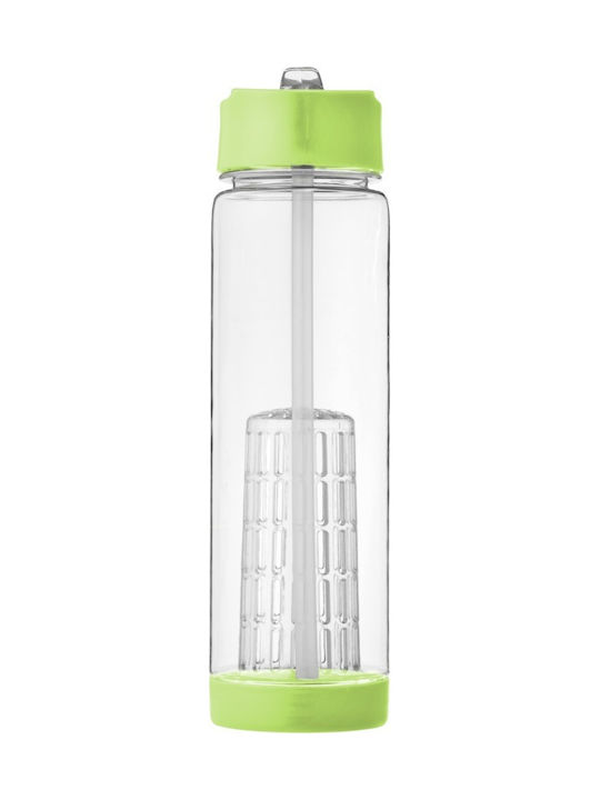 Tutti-frutti 740 Ml Tritan Infuser Sport Bottle Transparent Lime Πλαστικό Tutti-frutti 740 Ml Tritan Infuser Sport Bottle Transparent Lime Πλαστικό