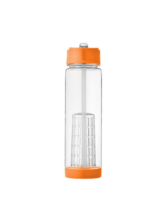 Tutti-frutti 740 Ml Tritan Infuser Sport Bottle Πορτοκαλι Πλαστικο Tutti-frutti 740 Ml Tritan Infuser Sport Bottle Πορτοκαλι Πλαστικο