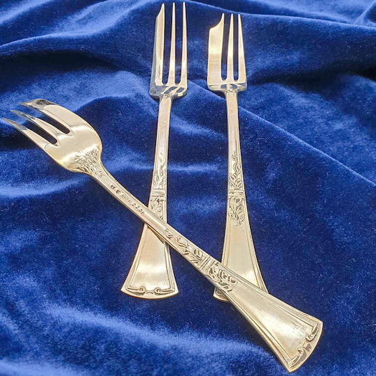Silver Forks 6 Pieces 15cm Pir00018